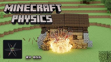 Minecraft REAL PHYSICS - 1.3 - TNT EXPLOSION