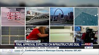 KOLD: Sinema Speaks On Senate Floor About Her Infrastructure Bill