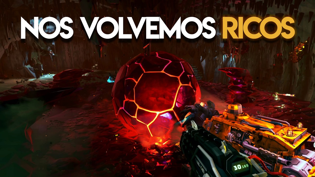Enseñando a jugar a un NOVATO en Deep Rock Galactic