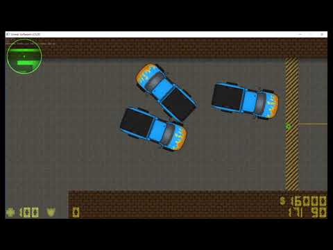 CS2D 1.0.0.8  Vehicle Physics test