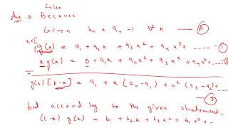 GENERATING FUNCTION FOR THE SEQUENCE bn