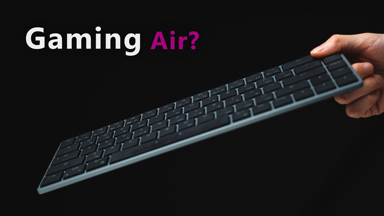 最も薄いゲーミングキーボード? | Mistel AIRONE ロープロファイル 