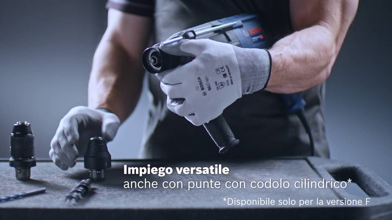 Ricambio Martello Bosch Mandrino SDS Plus Per Martello Bosch - Ricambio GBH 2600, GBH2-24, GBH2-26 Testa Trapano A Percussione - 12