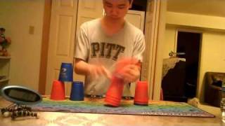 Sport Stacking: 3-6-3 in 2.06 Seconds