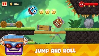 Ball's Journey 6  Red Bounce Ball Heroes Level 1 -10 screenshot 4