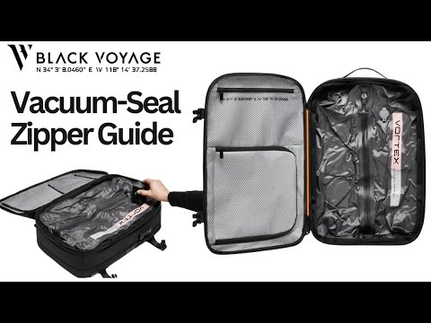 How to Open Airtight Vacuum Zippers Easily | Intro Guide | Black
