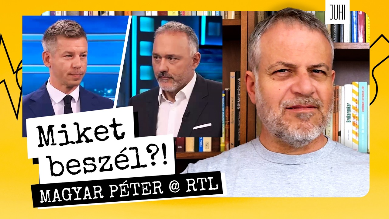 MAGYAR PÉTER a Tisza elleni vádakról az RTL-en 😲 Miket beszél?!