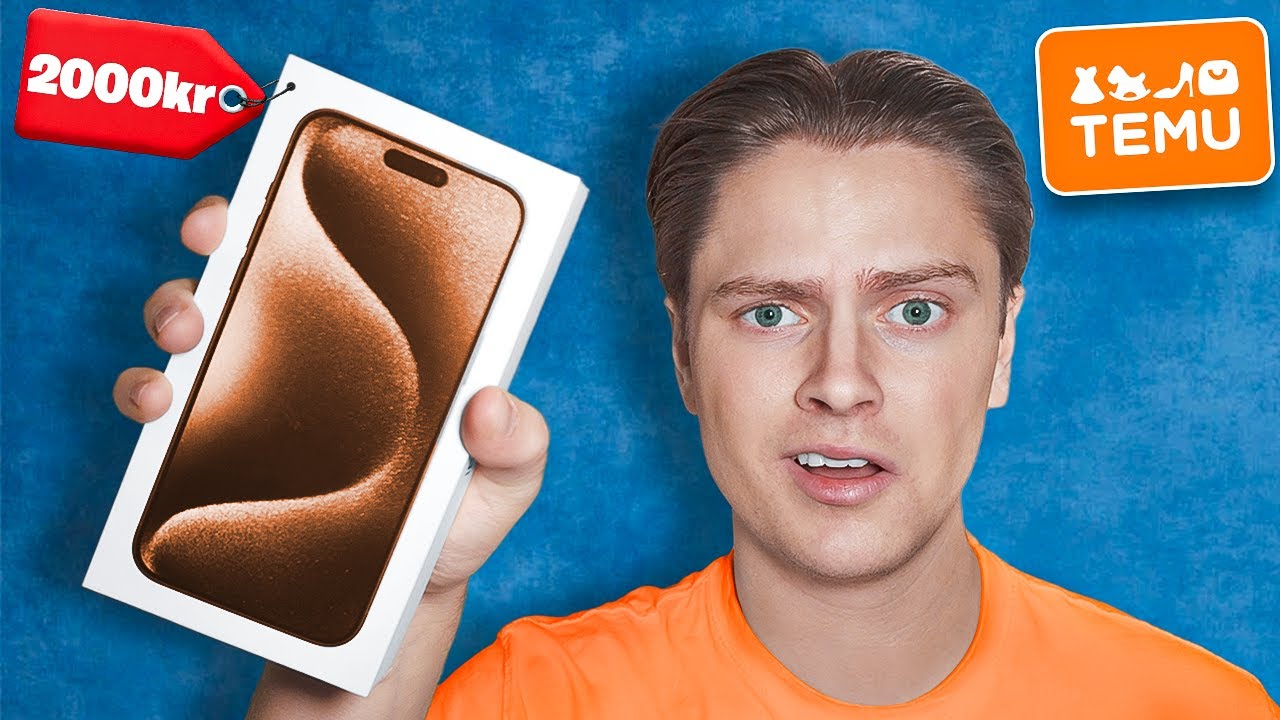Jeg Kjøpte En Iphone Fra TEMU...
