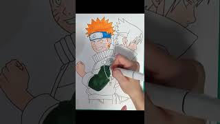 Celebrity Naruto Coloring Pages, Naruto, Naruto painting #shorts Wealth