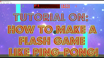 Make a flash game like Ping-Pong!
