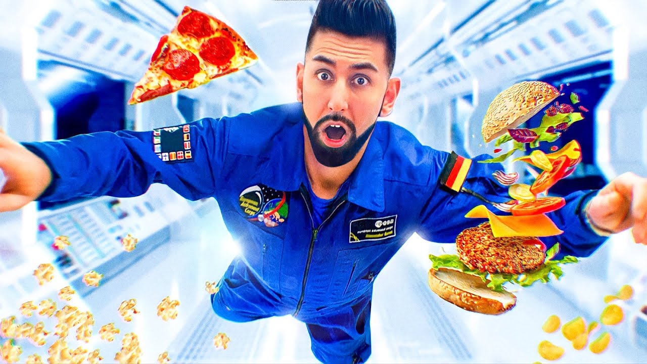 Eating ONLY Astronaut Food for 24 Hours!! **Bad Idea**