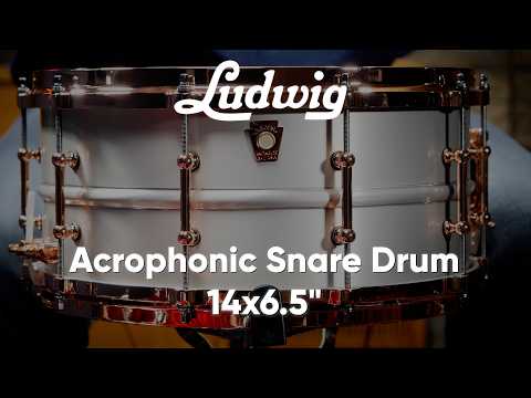 Four Different Tunings for the Ludwig Acrophonic 14" x 6.5" Aluminum Snare Drum