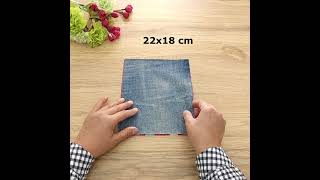Download Lagu Amazing 🤩 Look What I Made with a piece of Old Jeans . MP3