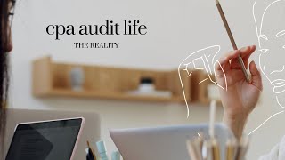 how I met my first busy season | Big 4 CPA audit life *the reality*
