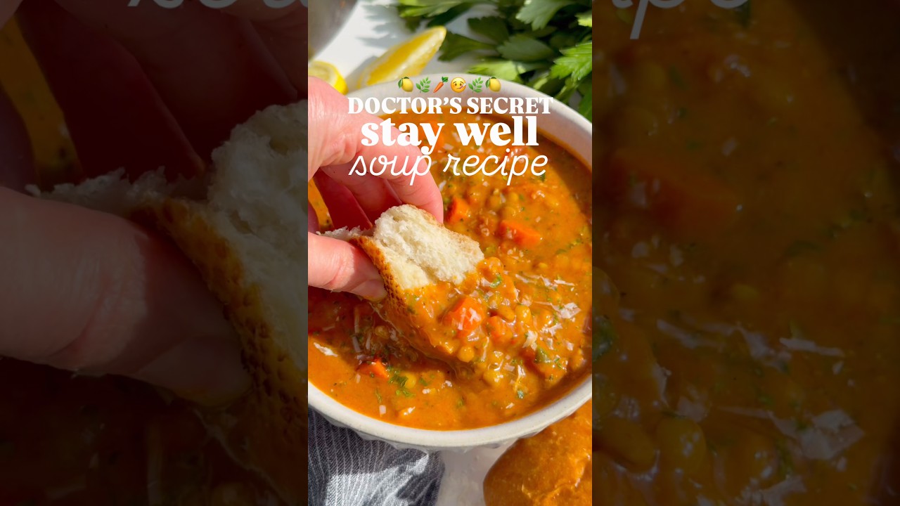 Средиземноморский суп из чечевицы: волшебное средство от всех сил 😉