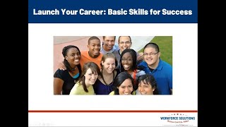 WSRCA Workshop: Launch Your Career - Basic Skills for Success