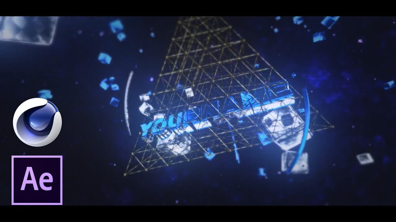 NEW FREE INTRO 3D Template #119 | Cinema 4D & After Effects + Tutorial ...