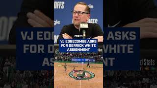 VJ Edgecombe LOCKED DOWN Derrick White In Sixers Win 🔒🔥