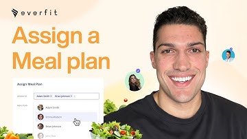 Assign a Meal Plan to your clients on Everfit