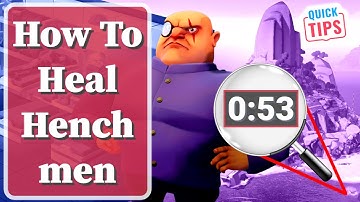 Evil Genius 2 - How To Heal Henchmen