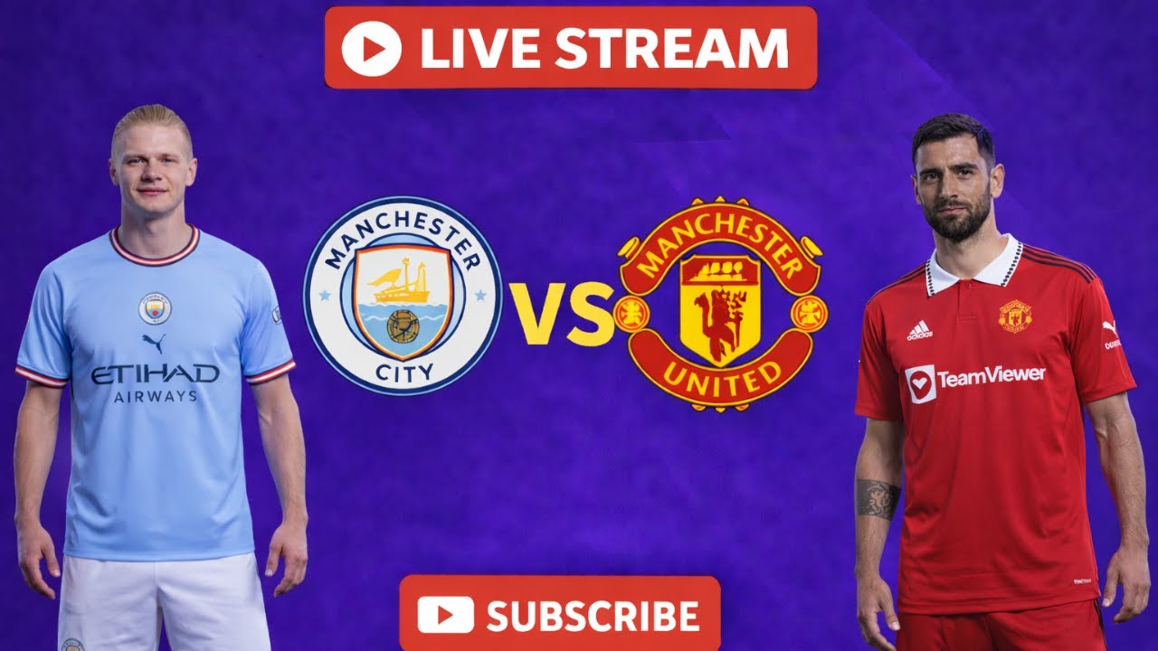 🔴 LIVE | Man Utd 3 vs Manchester City 5 😱 | MANCHESTER DERBY GOAL FEST | FC26 | PS5