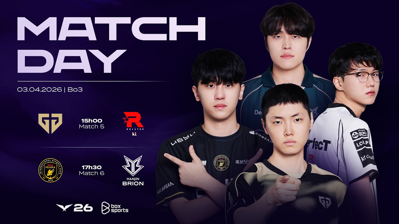 Bình Luận Tiếng Việt: GEN vs KT | BFX vs BRO | LCK 2026