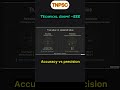 Accuracy vs Precision | Difference Explained in 45 Seconds