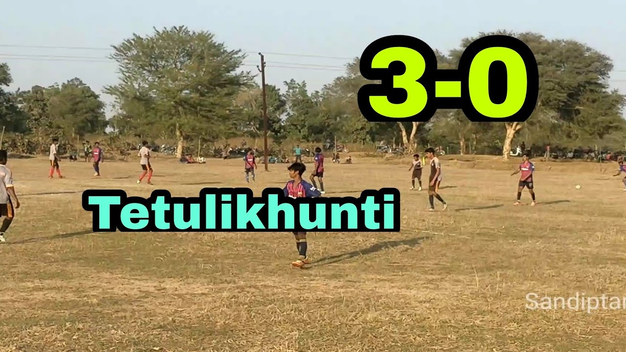 Tetulikhunti vs Purrupali || Balangir Football Turnament || Tetulikhunti 3-0 || Sandiptaria