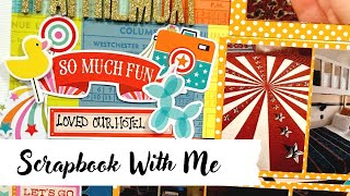 Multi-Photo Scrapbook Layout With New Products From @NotJustforBoysKitClub 
