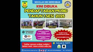 PENDAFTARAN MURID TAHUN 1 SESI 2025 PENDAFTARAN MURID TAHUN 1 SESI 2025