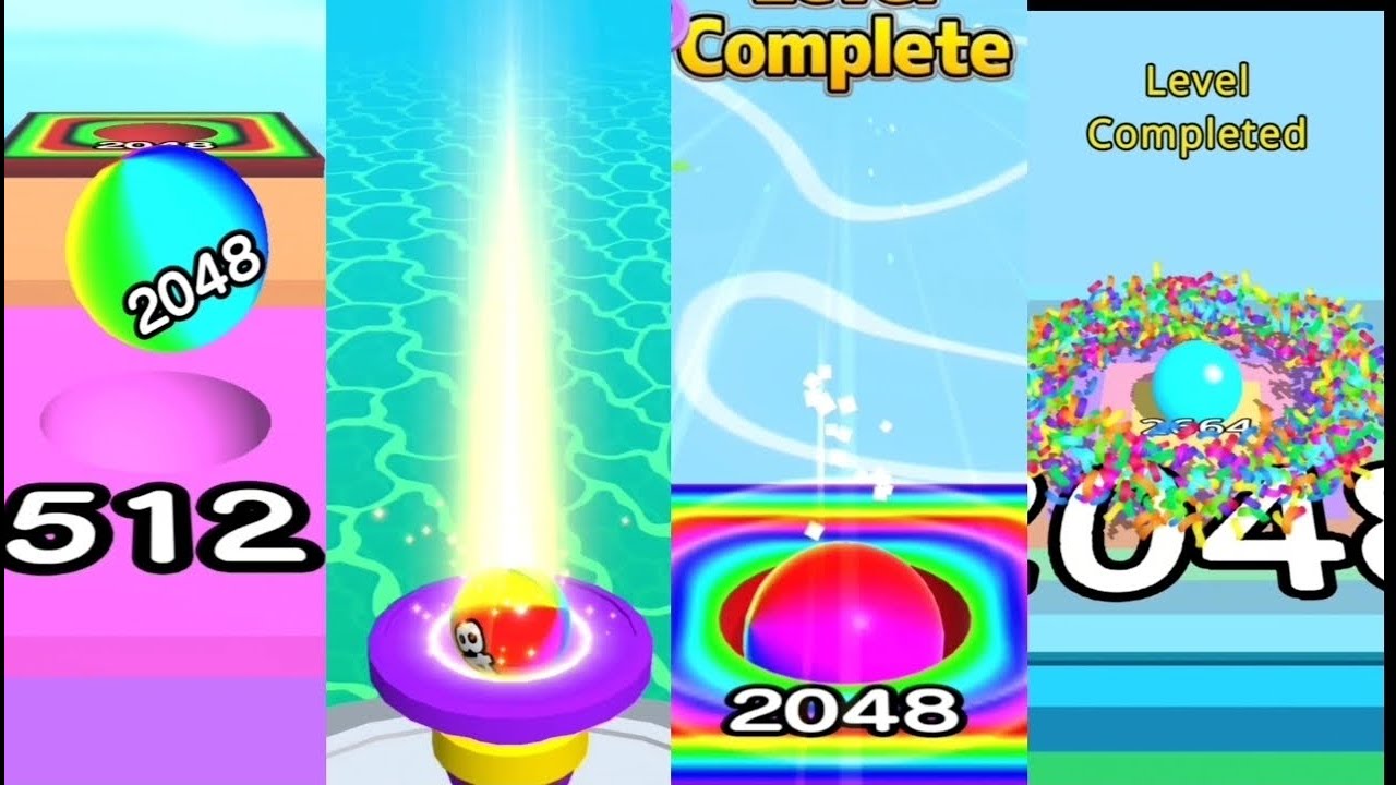 🔴 (5.2) BALL RUNNER GAMES MAX LEVELS,,Ball Run 2048 Fun Run Stream | Multi Games
