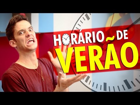 HORÁRIO DE VERÃO