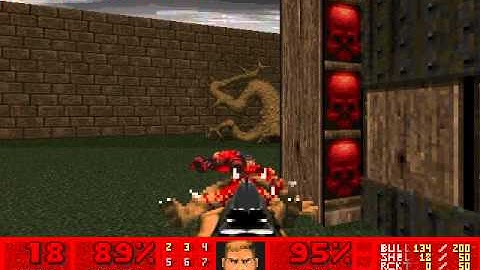 [Doom 2]: Hell Revealed, Map04: The Garden Terminal, UV-Fast in 3:48