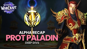 Protection Paladin Alpha Recap | Midnight Deep Dive