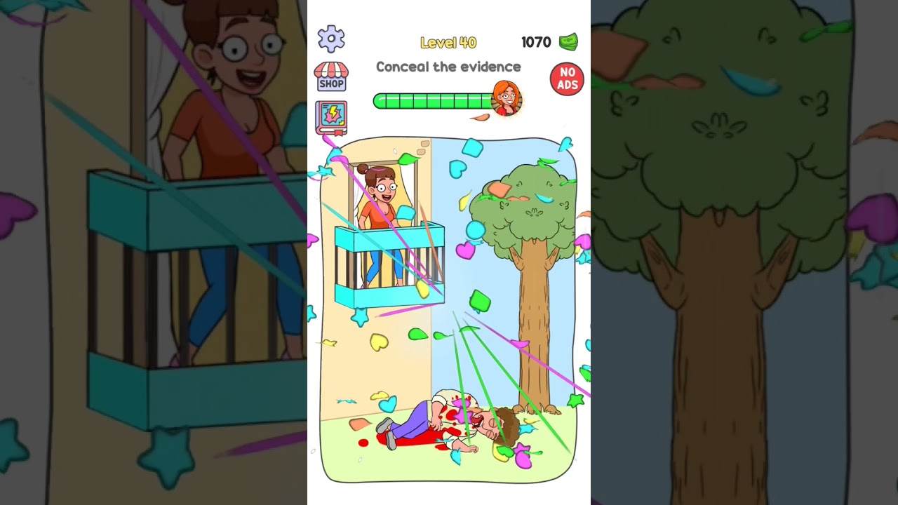 Hide My Proof Level 40: Conceal the evidence! 