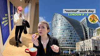 A real life London 9 to 5 work day (rainy edition)