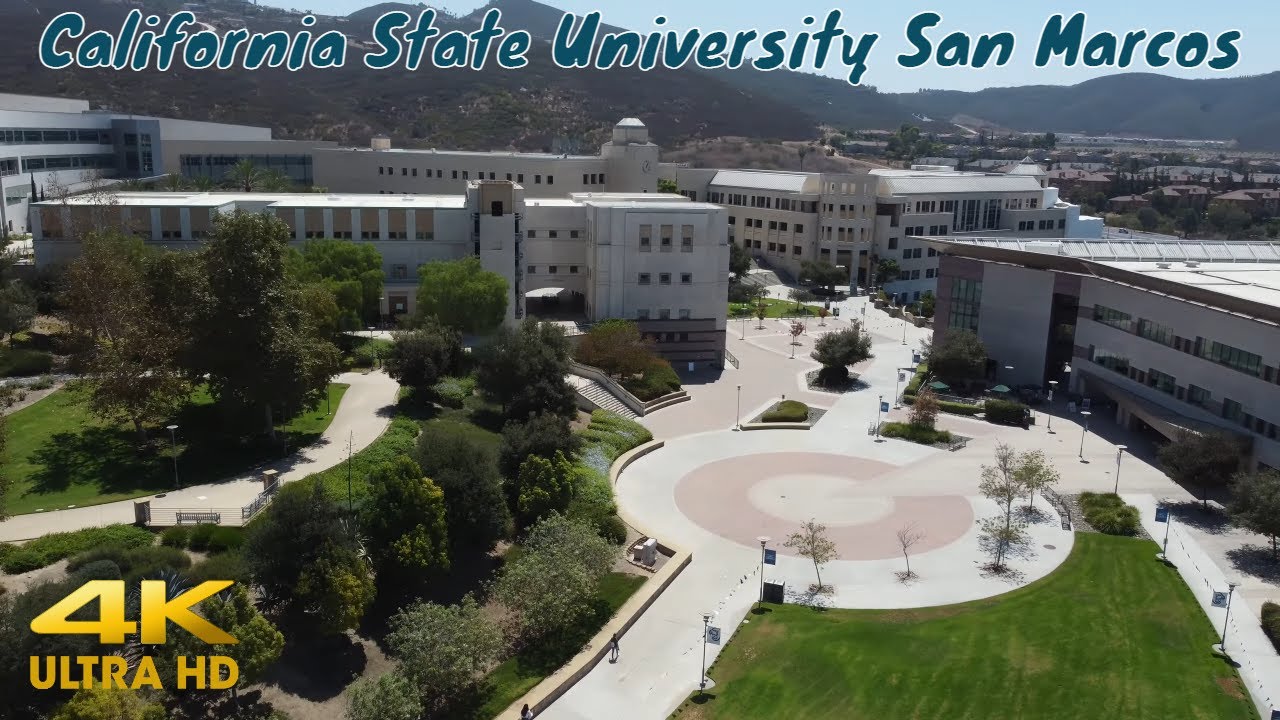 Flying over California State University San Marcos (San Marcos, California) - Part 1