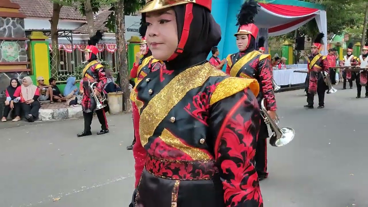 DRUMBAND SMPN 1 TUGU TRENGGALEK (PHBN LOMBA PARADE DRUMBAND DI KABUPATEN TRENGGALEK 21-8-2025)