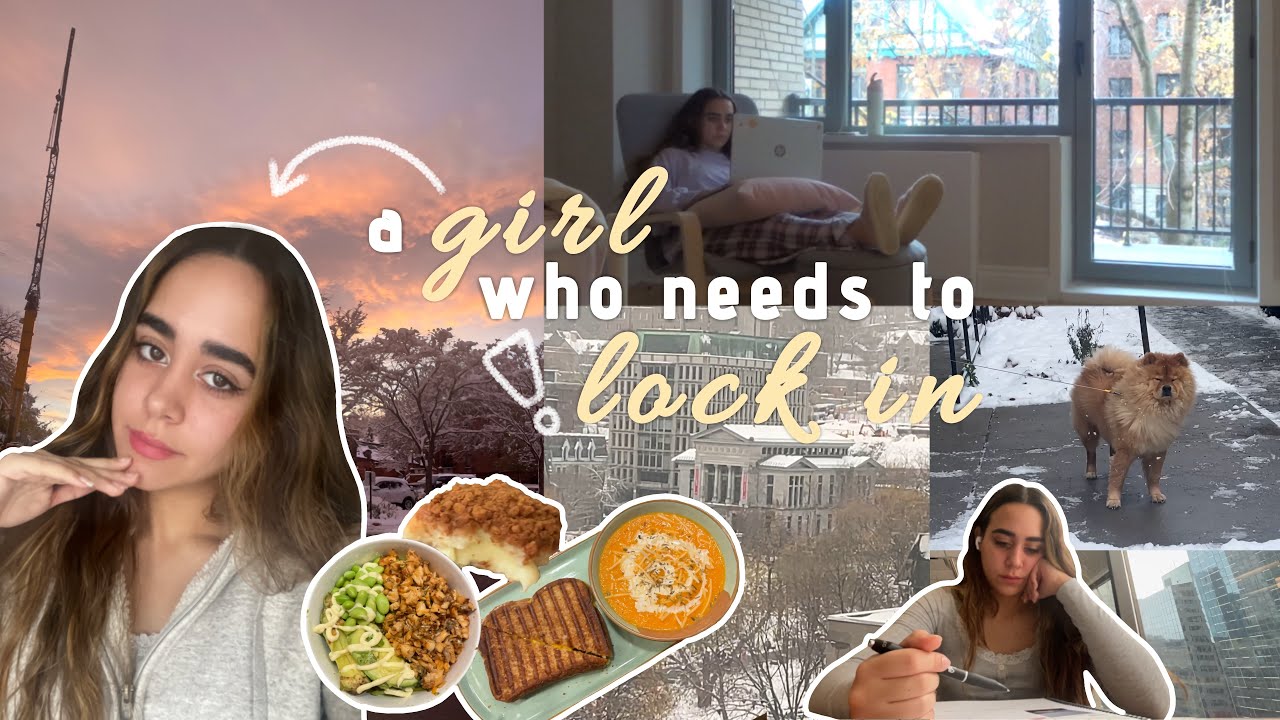 a uni girl’s productive weekend