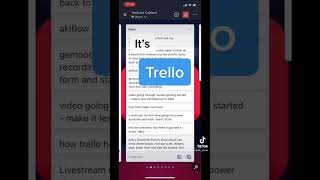 It’s Trello!