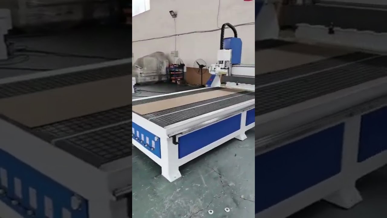 4x8 ATC CNC Router with HSD 9KW Spindle and Yasakawa Servo Motor