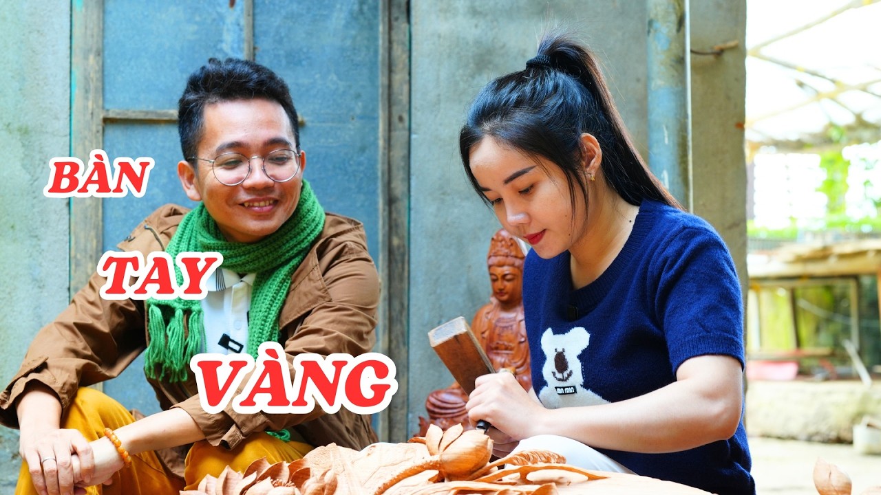 Gặp mỹ nhân trong làng điêu khắc gỗ đặt làm một tác phẩm đặc biệt - ĐỘC LẠ BÌNH DƯƠNG