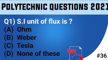 polytechnic entrance preparation exam 2021|polytechnic questions in English |physics questions 2021