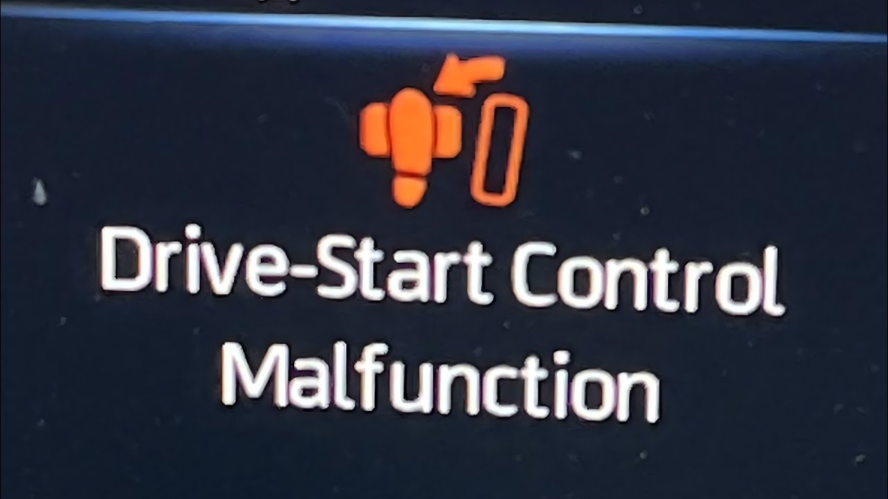 How to Fix & Reset Drive Start Control Malfunction Warning Light ...