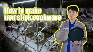 How are teflon pans made | How are teflon pans made #factory #craft #production #pot #stainlesssteel