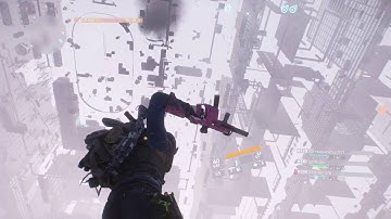 The Division falling through the map