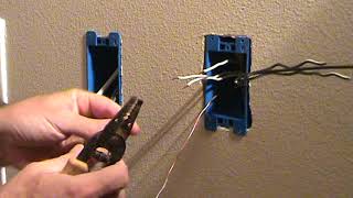 How to Wire Up Duplex Outlet...How to Connect 3 White Wires
