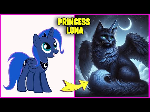 MY LITTLE PONY Characters as Cats 🦄🐱 + Guess The Emoji + Their Favorite Snacks & More! | Applejack