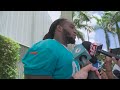 DL Jordan Phillips meets with the media | Miami Dolphins