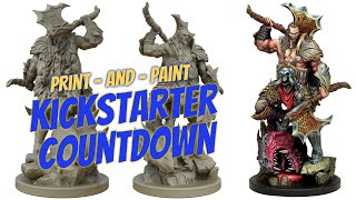 Print and Paint  |  Kickstarter Countdown #2-12